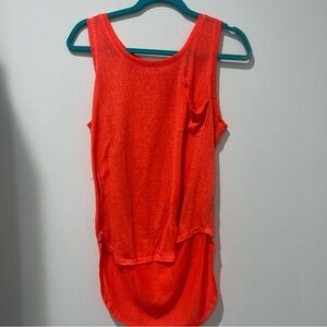Hot Pink/Orange Tank Top